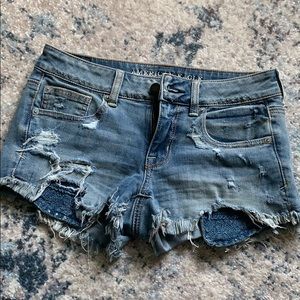 Denim shorts